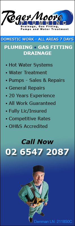 Roger Moore Plumbing - Promotion