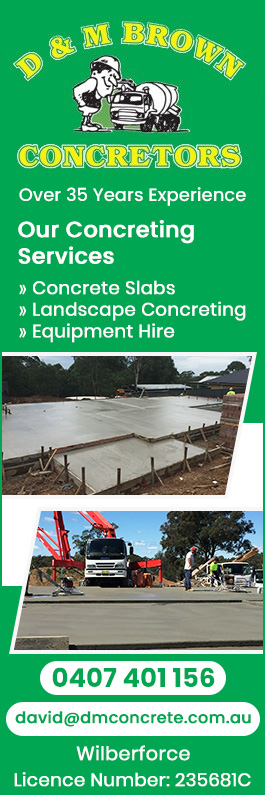 D & M Concrete Services Pty Limited - Promotion