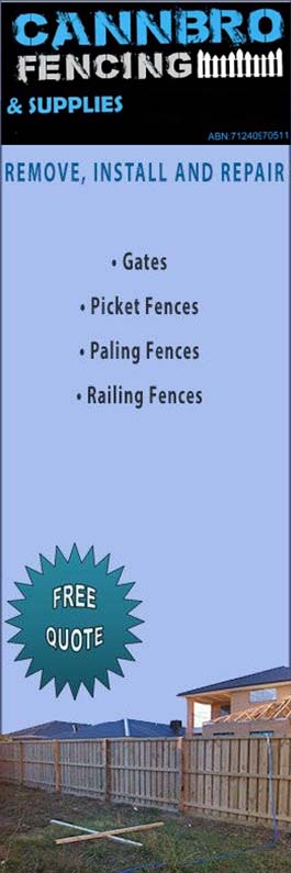Cannbro Fencing &amp Supplies - Promotion