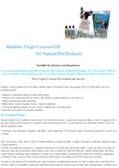Banaban Virgin Coconut Oil