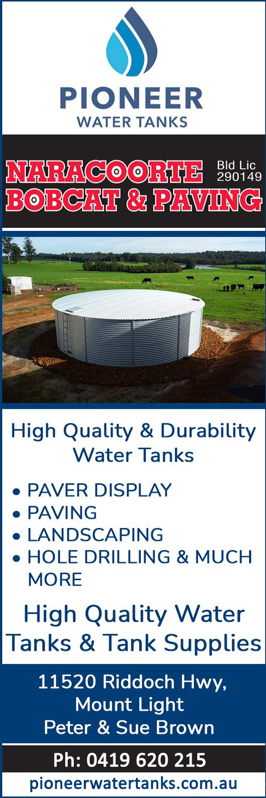 Naracoorte Bobcat & Paving - Promotion
