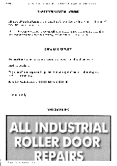 Industrial Roller Door Repair