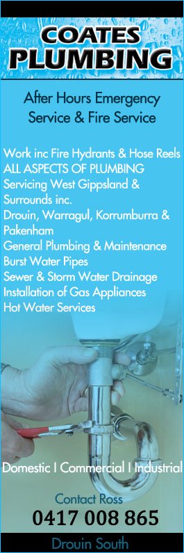 Coates Plumbing - Promotion