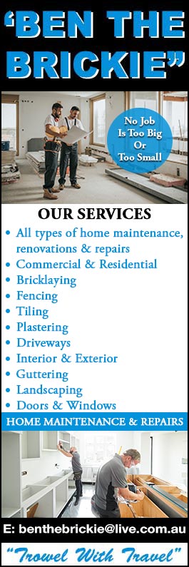 Ben The Brickie - Promotion