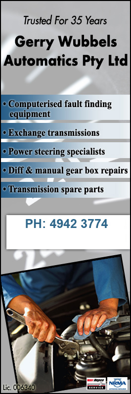 Gerry Wubbels Automatics Pty Ltd - Promotion