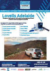 Generic Lovells Adelaide Flyer