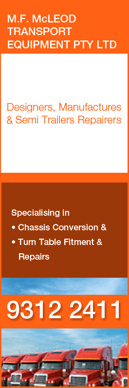 M.F. McLeod Transport Equipment Pty Ltd - Promotion