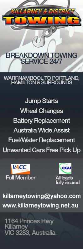 Killarney & District Towing - Promotion