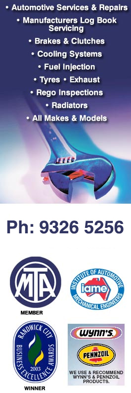 Randwick Mechanical Repairs - Promotion