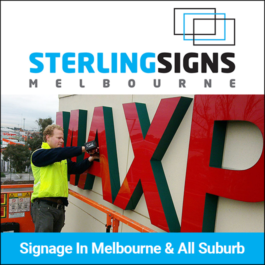 Sterling Signs Melbourne - Promotion