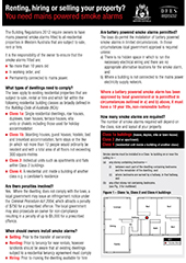 Smoke Alarm Renting/Selling FAQs