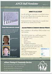 Issue 5 Staff Winter Newsletter
