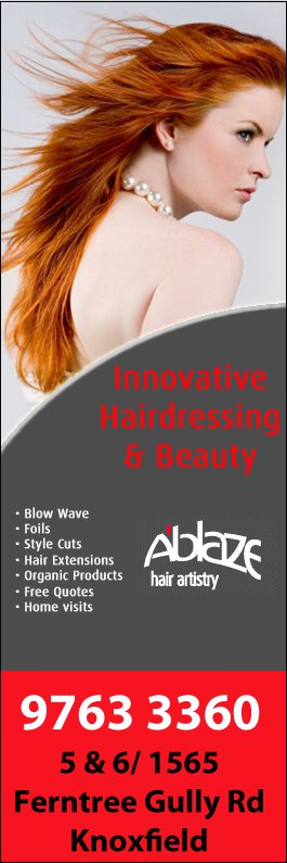 A'Blaze Hair Artistry - Promotion