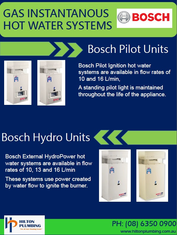Bosch Gas Instantaneous Systems