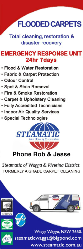 Steamatic Of Wagga & Riverina District - Promotion