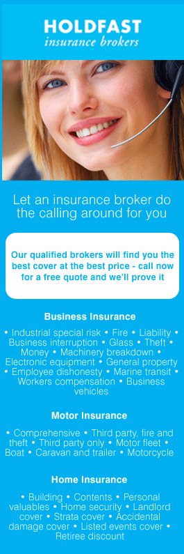 Holdfast Insurance Brokers - Promotion