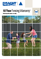 10 Year Fencing Warranty
