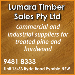 Lumara Timber Sales Pty Ltd - Promotion