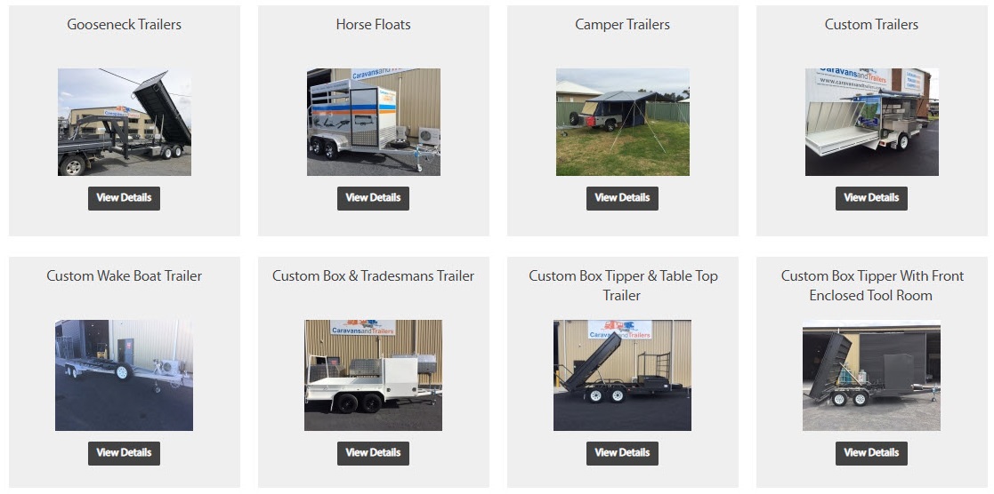 Canopies And Trailers Trailers Trailer Parts Brocklehurst Yellow Pages 