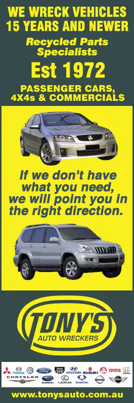 Tony's Auto Wreckers - Promotion