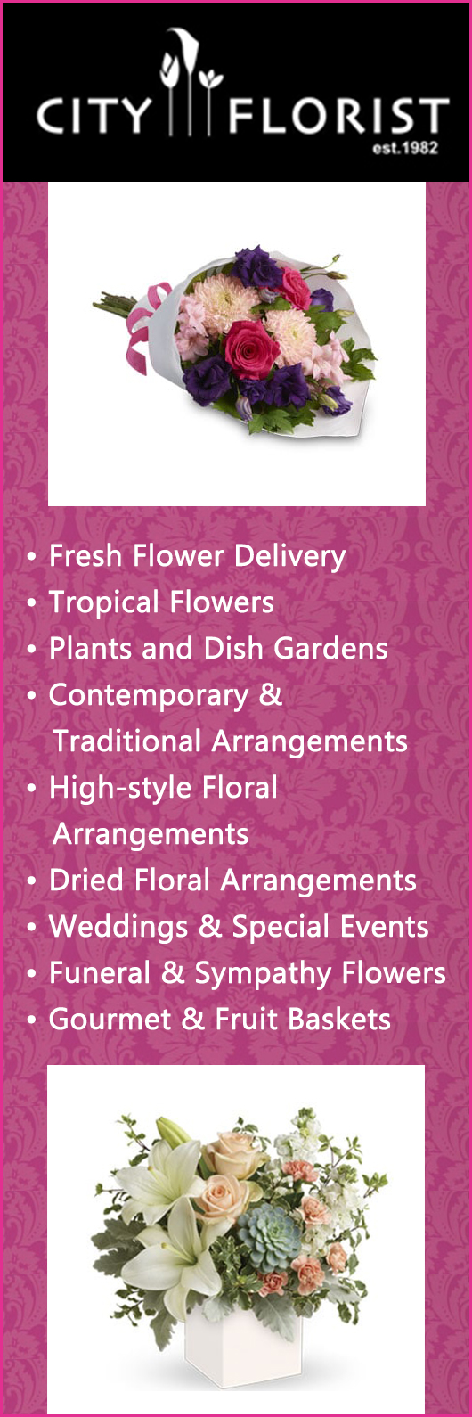 City Florist Florists 236 Crawford St, Queanbeyan ACT 2620 Yellow Pages®