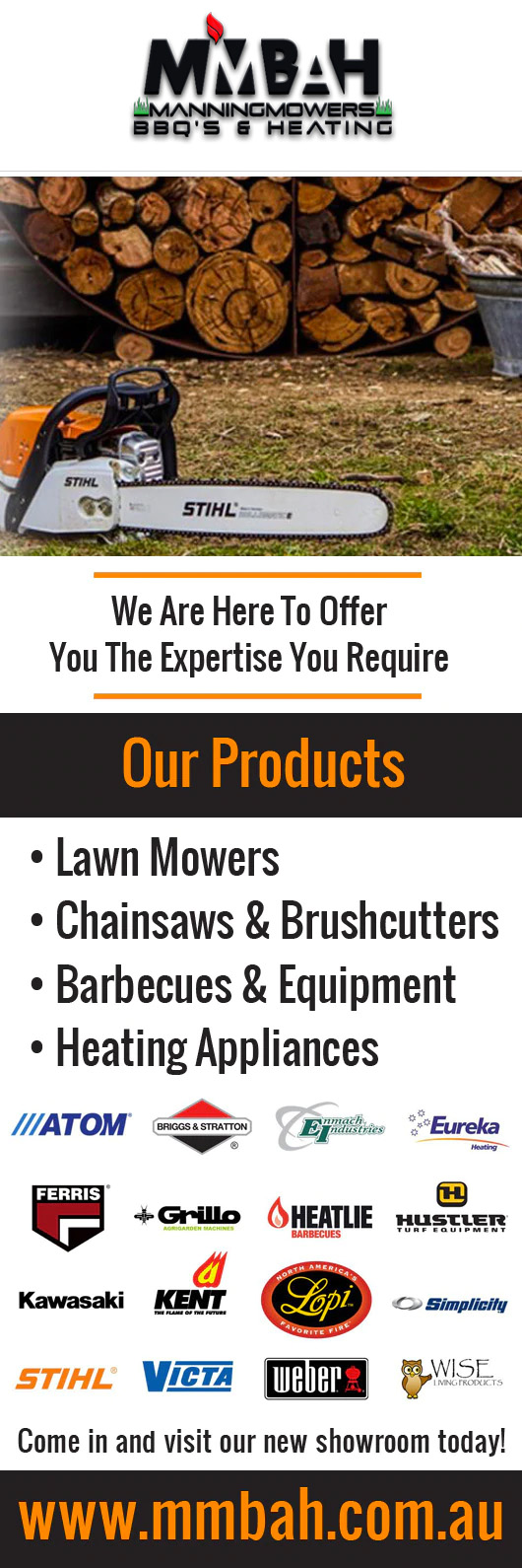 Manning Mowers, Bbq's & Heating - Promotion