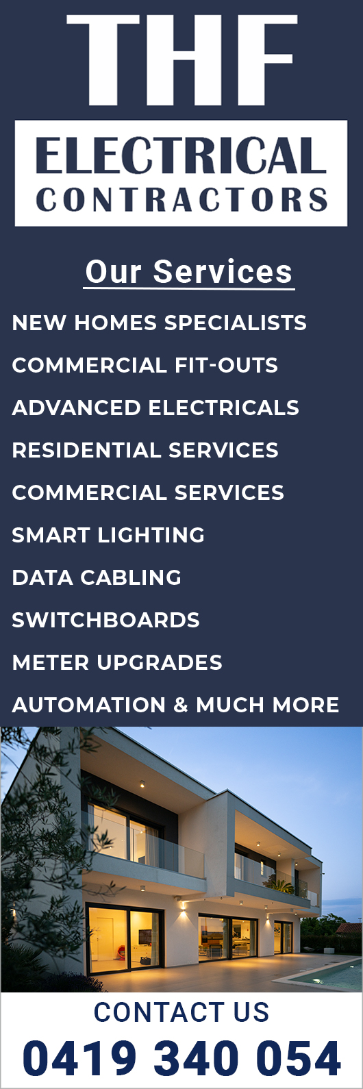 THF Electrical Contractors - Promotion