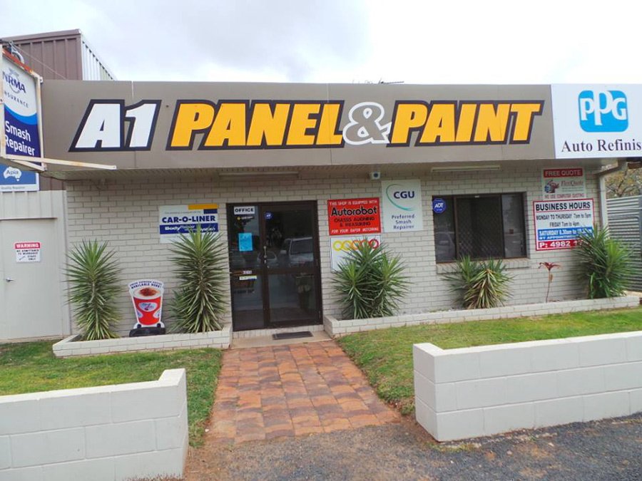 A 1 Panel & Paint Panel Beater Emerald Yellow Pages®
