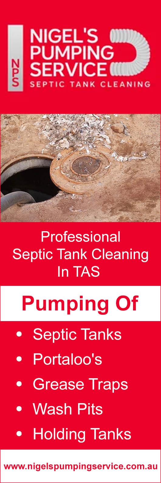 Nigel's Pumping Service - Promotion