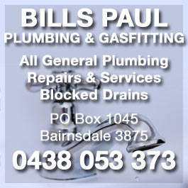 Bills Paul Plumbing & Gasfitting - Promotion