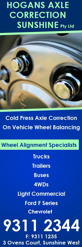 Hogans Axle Correction Sunshine Pty Ltd - Promotion